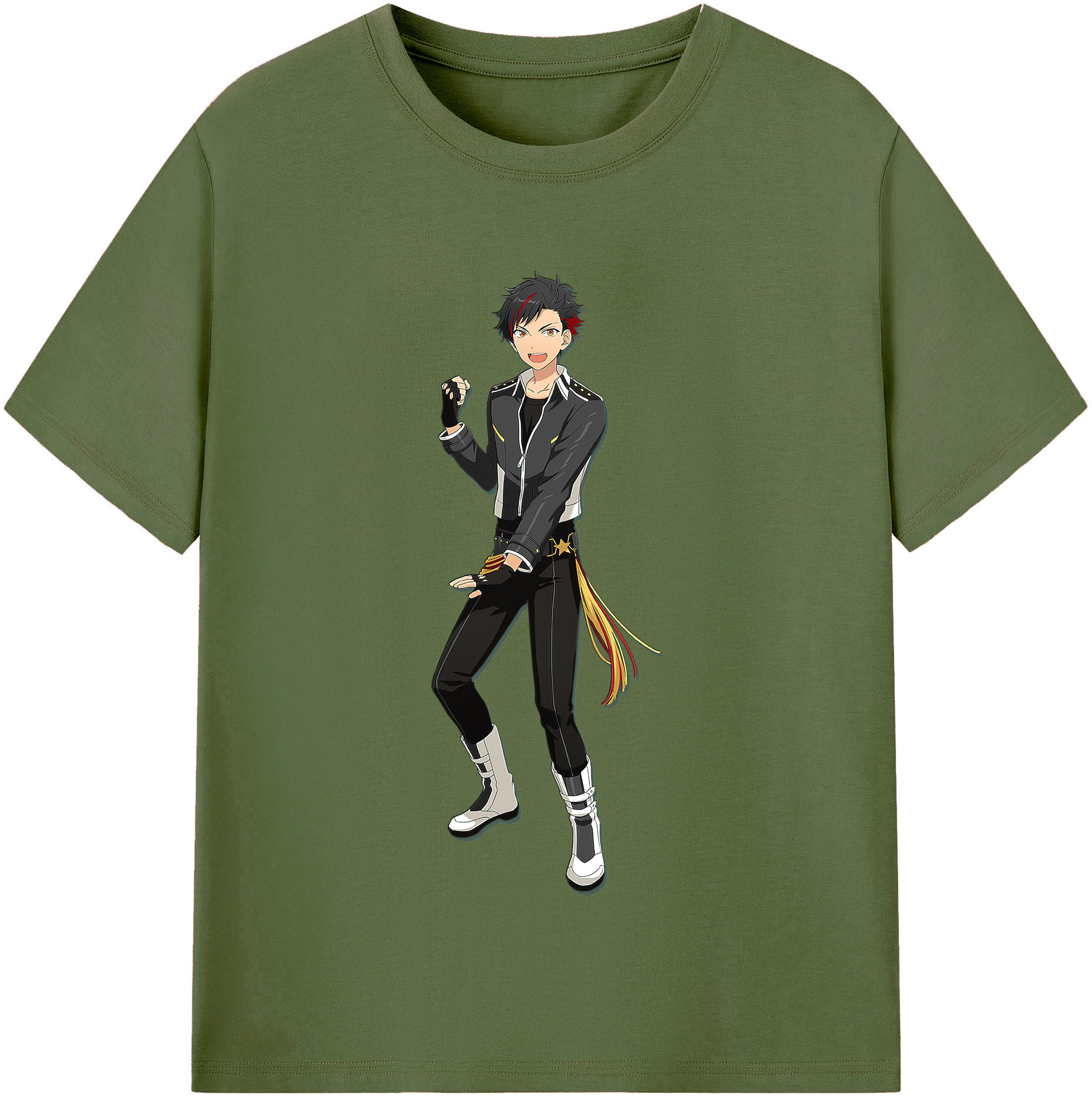 （画像用） あんさんぶるスターズ! Ensemble Stars 綿100％半袖Tシャツ（フロントプリント）